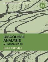 Discourse Analysis: An Introduction - Brian Paltridge - cover