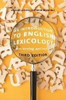 An Introduction to English Lexicology: Words, Meaning and Vocabulary - Howard Jackson,Etienne Zé Amvela - cover