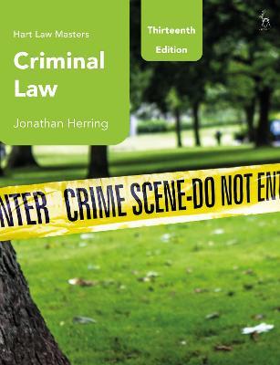 Criminal Law - Jonathan Herring - cover