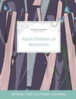 Adult Coloring Journal: Adult Children of Alcoholics (Sea Life Illustrations, Abstract Trees)