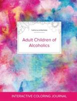 Adult Coloring Journal: Adult Children of Alcoholics (Turtle Illustrations, Rainbow Canvas) - Courtney Wegner - cover