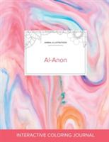 Adult Coloring Journal: Al-Anon (Animal Illustrations, Bubblegum) - Courtney Wegner - cover