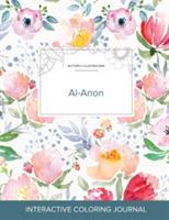 Adult Coloring Journal: Al-Anon (Butterfly Illustrations, La Fleur) - Courtney Wegner - cover