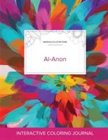 Adult Coloring Journal: Al-Anon (Mandala Illustrations, Color Burst) - Courtney Wegner - cover