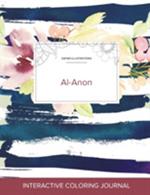 Adult Coloring Journal: Al-Anon (Safari Illustrations, Nautical Floral)