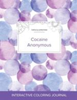 Adult Coloring Journal: Cocaine Anonymous (Turtle Illustrations, Purple Bubbles)