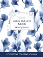 Adult Coloring Journal: Cosex and Love Addicts Anonymous (Turtle Illustrations, Blue Orchid)