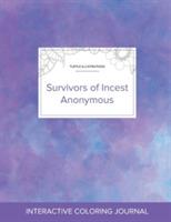 Adult Coloring Journal: Survivors of Incest Anonymous (Turtle Illustrations, Purple Mist) - Courtney Wegner - cover