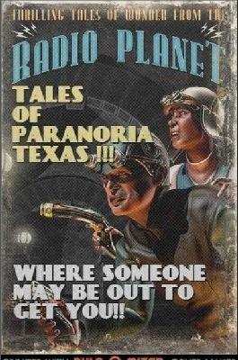 Paranoria, TX - The Radio Scripts - George Jones - cover