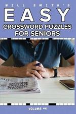 Will Smith Easy Crossword Puzzle For Seniors - Volume 4