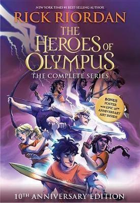 Heroes of Olympus Paperback Boxed Set, The-10th Anniversary Edition - Rick Riordan - cover