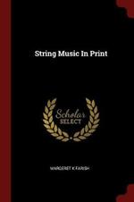 String Music in Print