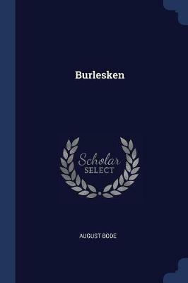 Burlesken - August Bode - cover