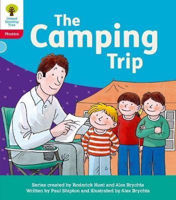 Oxford Reading Tree: Floppy's Phonics Decoding Practice: Oxford Level 4: The Camping Trip - Paul Shipton - cover