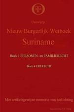 BW Suriname ontwerp boek 1 en 4 (paperback)