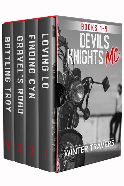 Devil's Knights MC Books 1-4 - Winter Travers - ebook