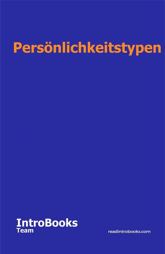 Persönlichkeitstypen