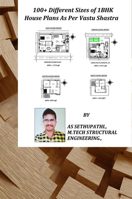 100+ Different Sizes of 1 BHK House Plans As Per Vastu Shastra