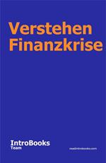 Verstehen Finanzkrise