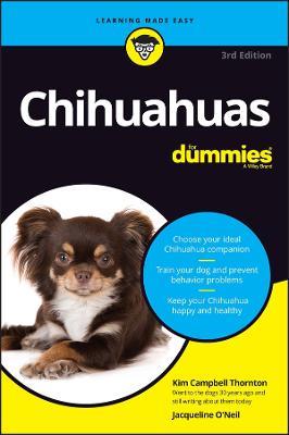 Chihuahuas For Dummies - Kim Campbell Thornton,Jacqueline O'Neil - cover