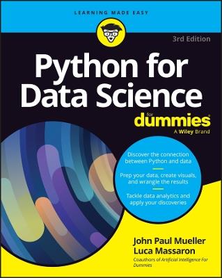 Python for Data Science For Dummies - John Paul Mueller,Luca Massaron - cover