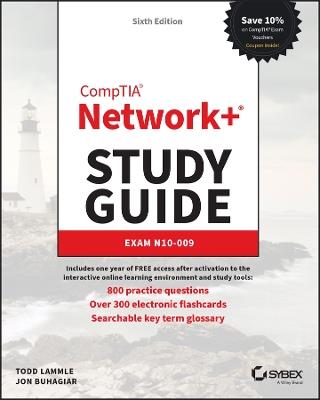 CompTIA Network+ Study Guide: Exam N10-009 - Todd Lammle,Jon Buhagiar - cover