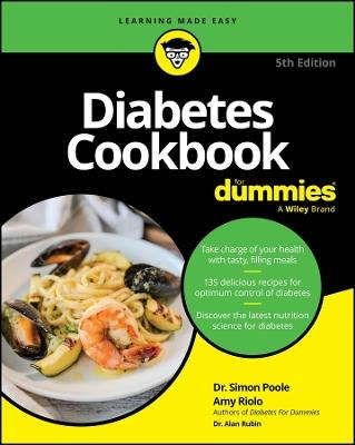 Diabetes Cookbook For Dummies - Simon Poole,Amy Riolo - cover