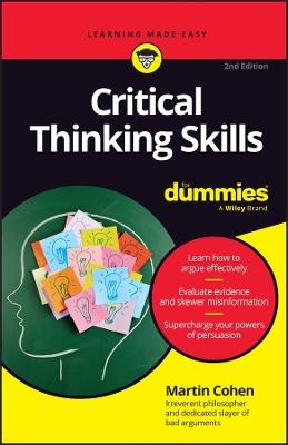 Critical Thinking Skills For Dummies - Martin Cohen - cover