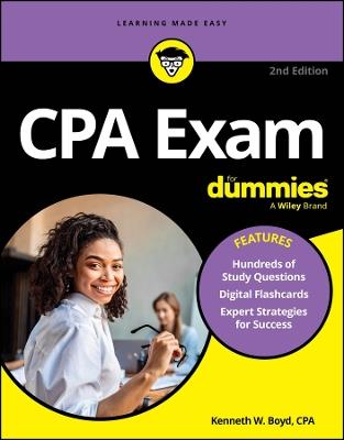 CPA Exam For Dummies - Kenneth W. Boyd - cover