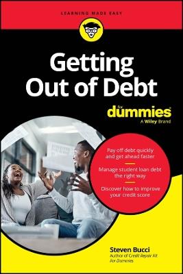 Getting Out of Debt For Dummies - Steven Bucci - cover
