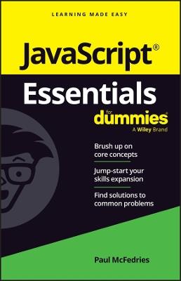 JavaScript Essentials For Dummies - Paul McFedries - cover