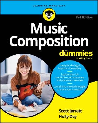 Music Composition For Dummies - Scott Jarrett,Holly Day - cover