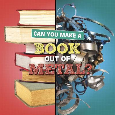 Can You Make a Book Out of Metal? - Susan B. Katz - cover