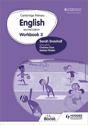 Cambridge Primary English Workbook 3 Second edition - Sarah Snashall - cover