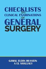 Checklists for Clinical Examinations in General Surgery