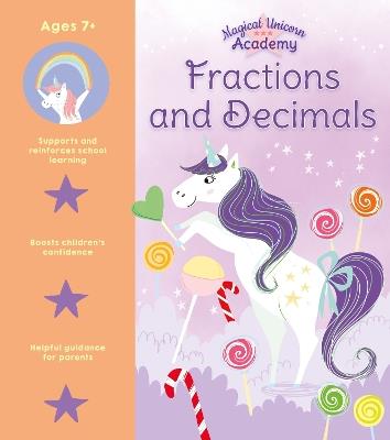 Magical Unicorn Academy: Fractions and Decimals - Lisa Regan - cover