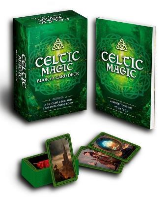 Celtic Magic Book & Card Deck: Includes a 50-Card Deck and a 128-Page Guide Book - Marie Bruce - cover