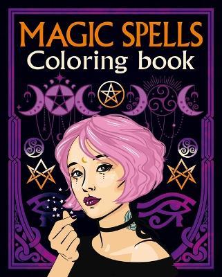 Magic Spells Coloring Book - Tansy Willow - cover