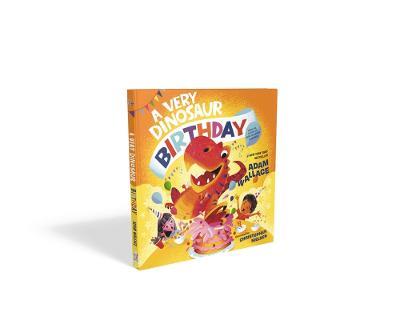 A Very Dinosaur Birthday - Adam Wallace - cover