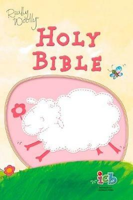 ICB, Really Woolly Holy Bible, Leathersoft, Pink: Children's Edition - Pink - Thomas Nelson - cover