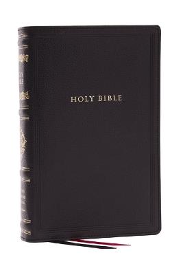 RSV Personal Size Bible with Cross References, Black Leathersoft, (Sovereign Collection) - Thomas Nelson - cover