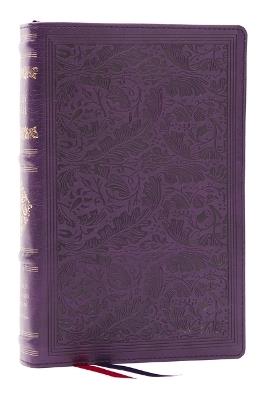 RSV Personal Size Bible with Cross References, Purple Leathersoft, (Sovereign Collection) - Thomas Nelson - cover