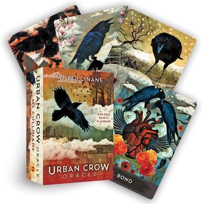 Urban Crow Oracle: A 54-Card Deck and Guidebook - MJ Cullinane - cover