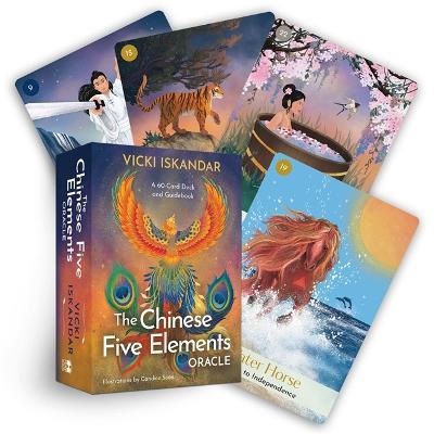 The Chinese Five Elements Oracle: A 60-Card Deck and Guidebook - Vicki Iskandar - cover