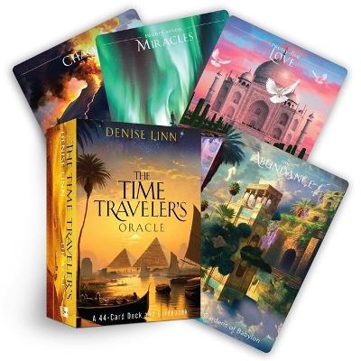 The Time Traveler's Oracle: A 44-Card Deck and Guidebook - Denise Linn - cover