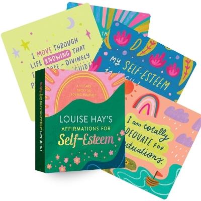 Louise Hay's Affirmations for Self-Esteem: A 12-Card Deck for Loving Yourself - Louise Hay - cover