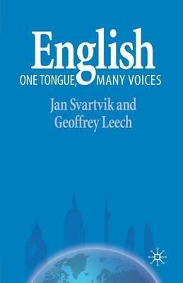 English - One Tongue, Many Voices - Jan Svartvik,Geoffrey Leech - cover