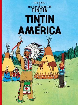 Tintin in America - Hergé - cover