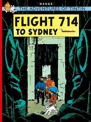 Flight 714 to Sydney - Hergé - cover