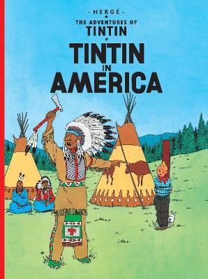 Tintin in America - Herge - cover
